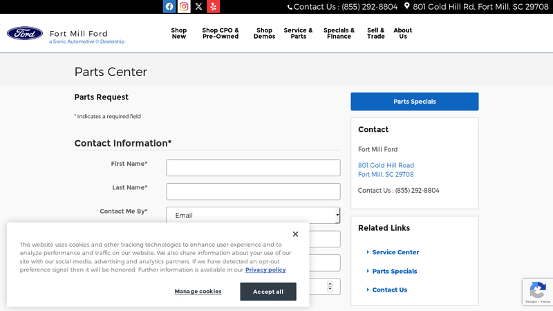Ford Parts ford oem parts dealer