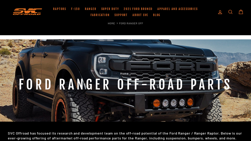 Ford Ranger Off ranger car parts