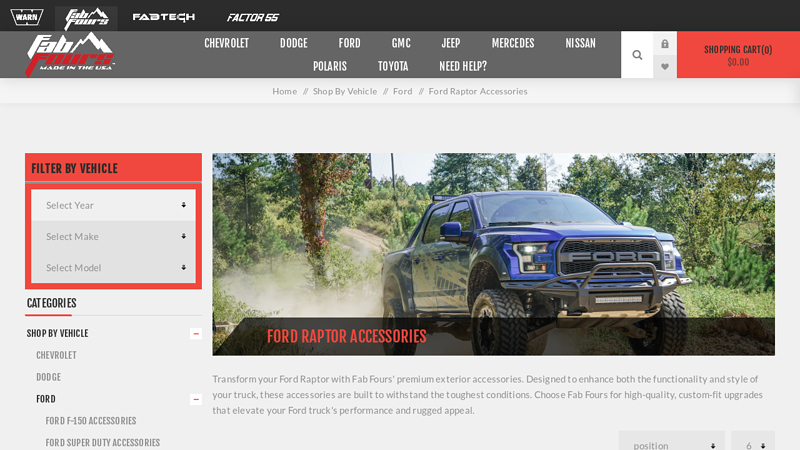 Ford Raptor Accessories ford raptor aftermarket parts