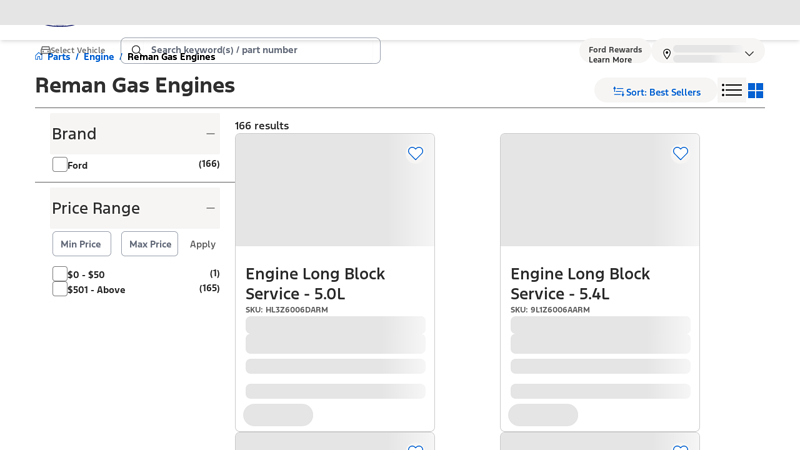 Ford® Reman Gas Engines ford 300 six cylinder performance parts