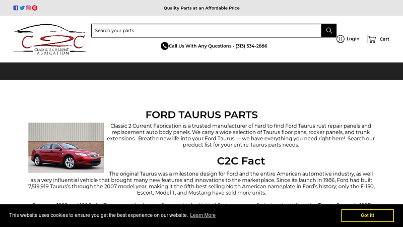 Ford Taurus Parts ford taurus parts