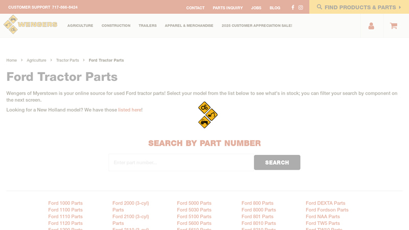 Ford Tractor Parts - 15,000+ Used Ford Parts ford jubilee parts