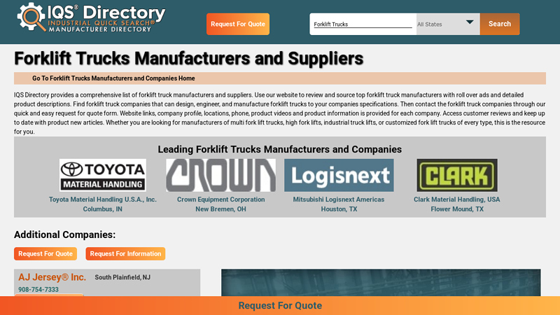 Forklift Truck Suppliers Manufacturers fork truck parts