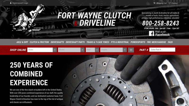 Fort Wayne Clutch & Driveline used car parts fort wayne