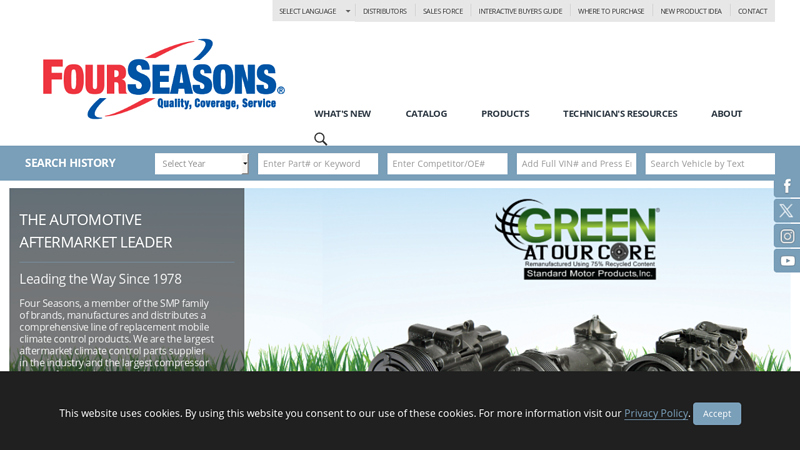 Four Seasons std auto parts