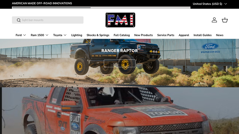 Foutz Motorsports ford raptor racing parts