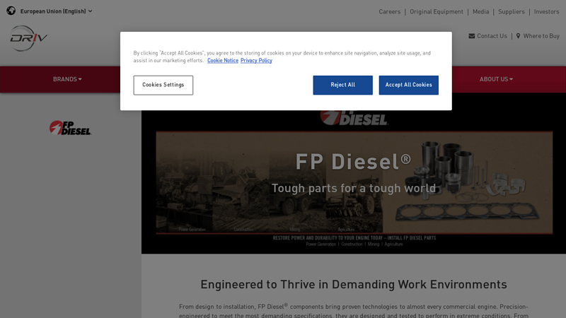 FP Diesel detroit diesel auto parts