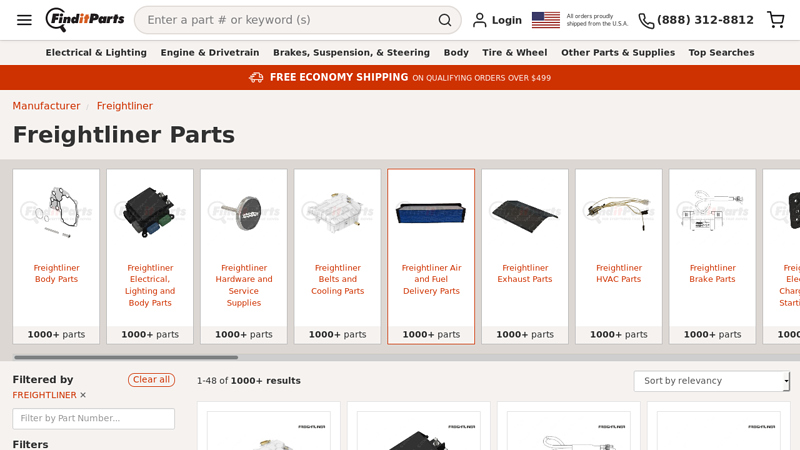 Freightliner Parts freightliner truck parts by vin number