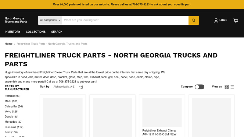 Freightliner Truck Parts used freightliner truck parts