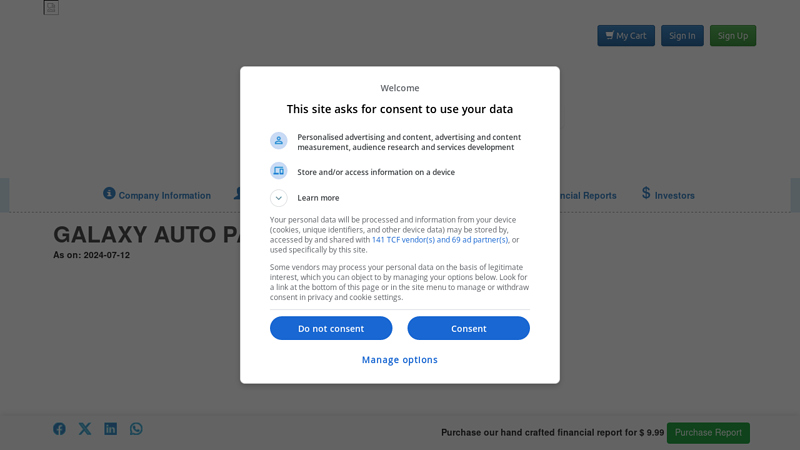 GALAXY AUTO PARTS PRIVATE LIMITED galaxy auto parts