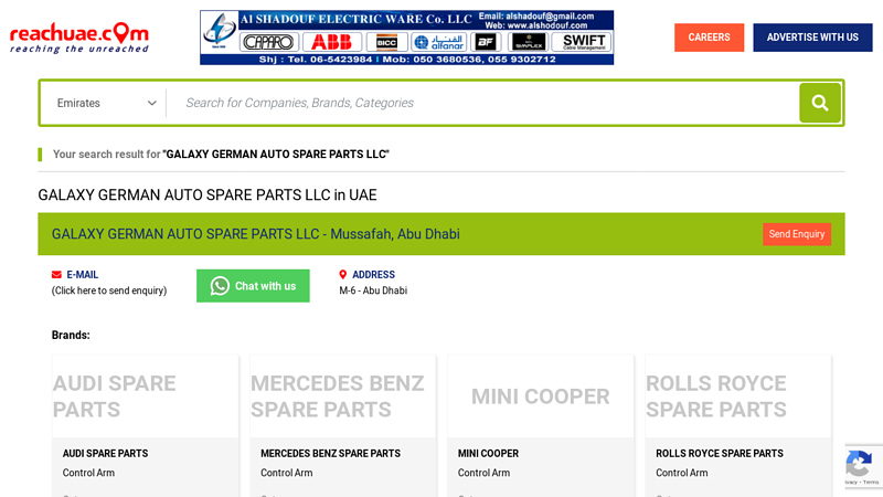 GALAXY GERMAN AUTO SPARE PARTS LLC galaxy auto parts