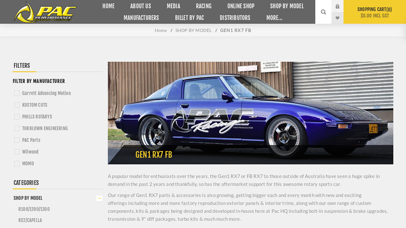 GEN1 RX7 FB rx7 car parts