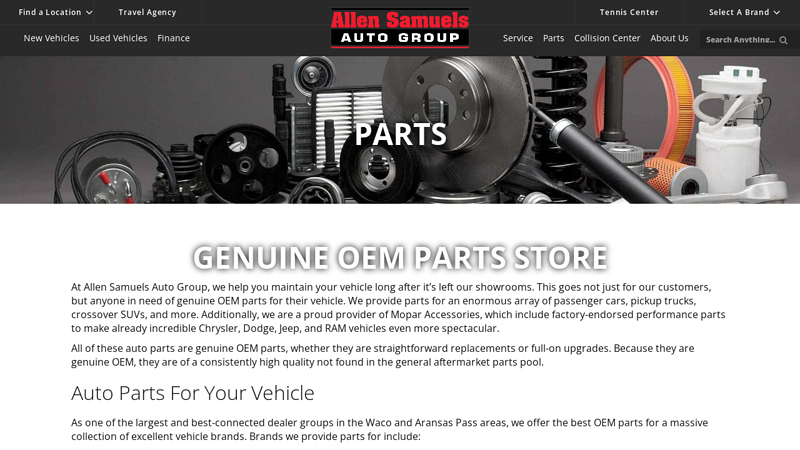 Genuine Auto Parts for Sale ok auto parts