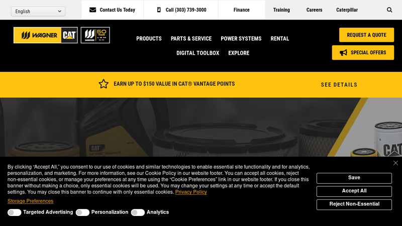 Genuine Cat® Parts caterpillar motor parts