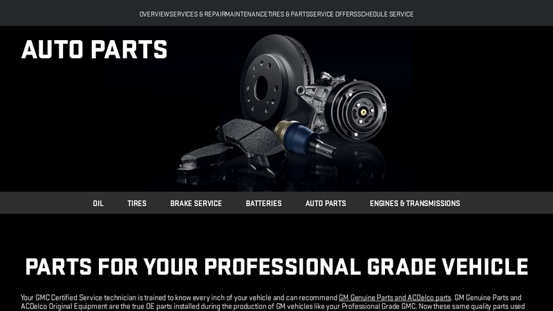 Genuine GM Auto Parts Online general motors parts near me
