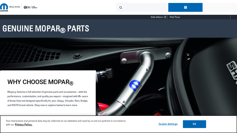 Genuine Mopar® Parts For Sale dodge car parts near me