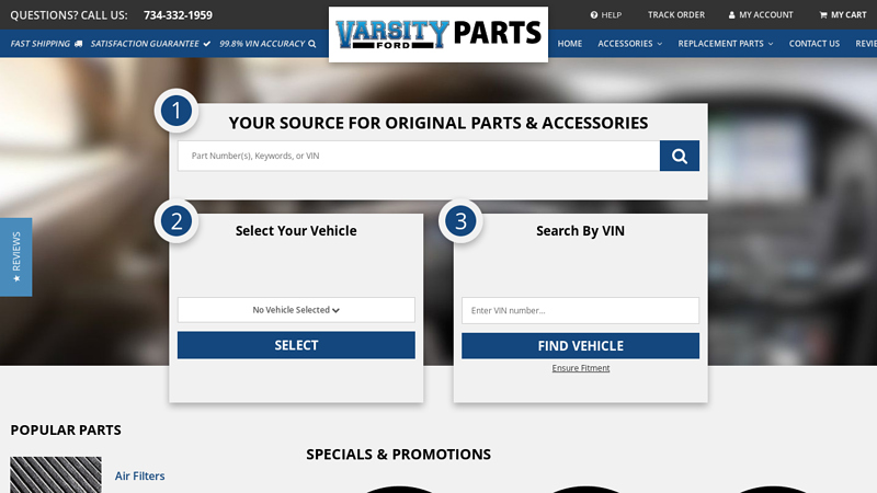 Genuine OEM Ford Parts & Accessories best place to buy ford parts