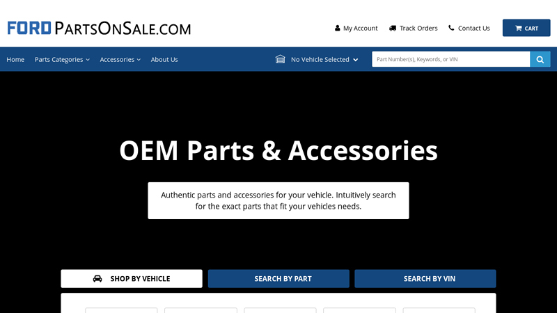 Genuine OEM Ford Parts and Accessories ford parts deal