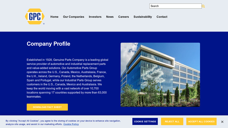 Genuine Parts Company auto parts ogden utah