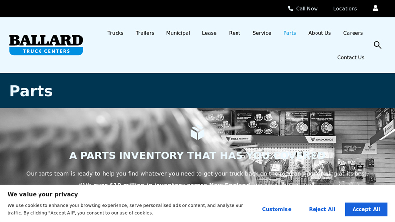 Genuine Parts for Commercial Trucks truck parts springfield mo