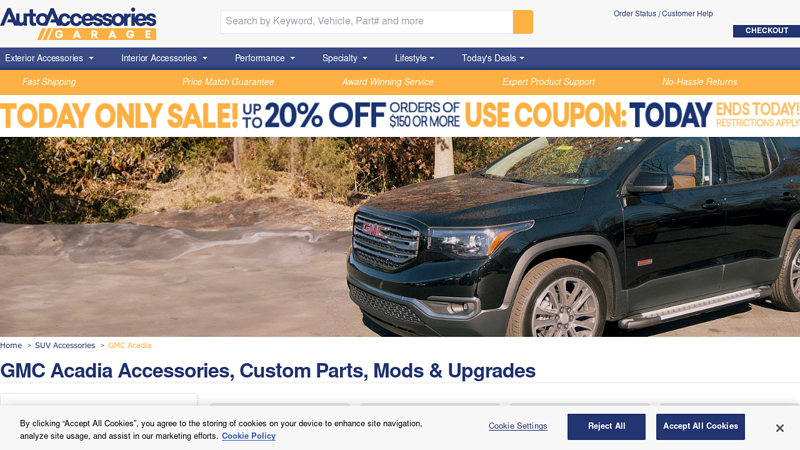 GMC Acadia Accessories, Aftermarket Parts, Mods & Upgrades gmc acadia auto parts