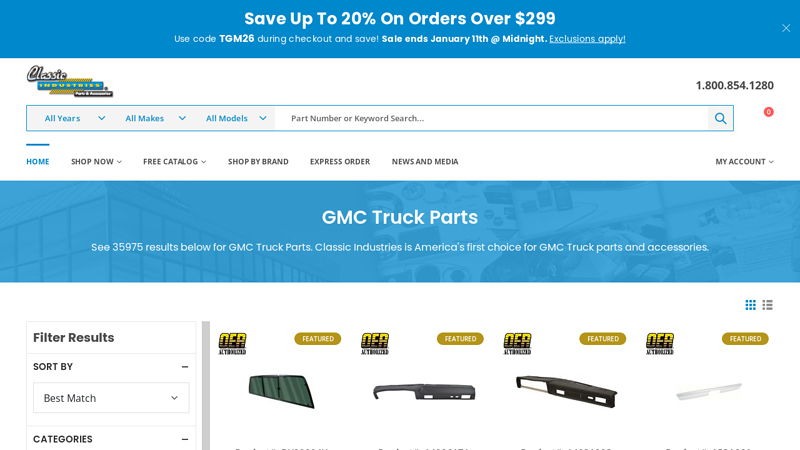 GMC Truck Parts aftermarket gmc truck parts