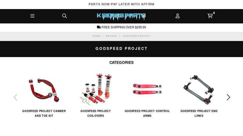 Godspeed Project Auto Parts godspeed auto parts