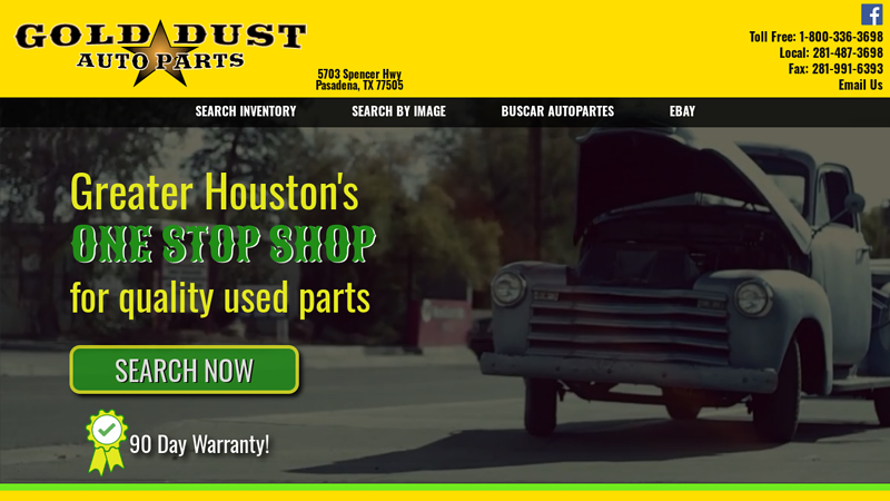 Gold Dust Auto Parts used auto parts pasadena tx
