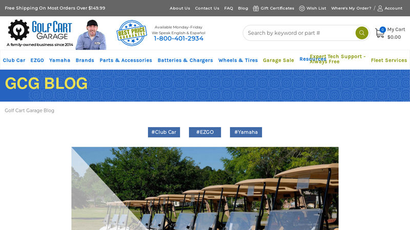 Golf Cart Brands club car ds parts