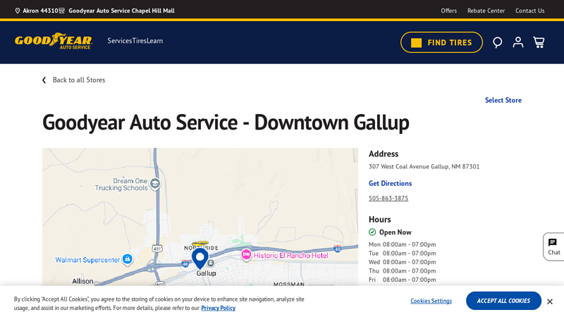 Goodyear Auto Service auto parts gallup nm