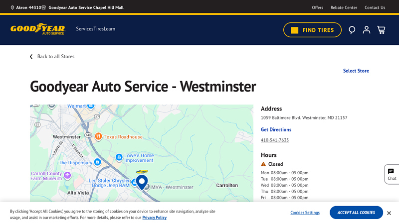 Goodyear Auto Service - Westminster, Westminster, MD westminster auto parts westminster md