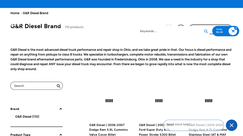 G&R Diesel Brand – Page 9 g&r auto parts