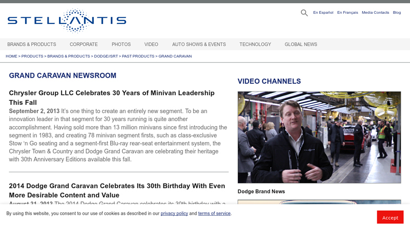 Grand Caravan Newsroom dodge caravan auto parts