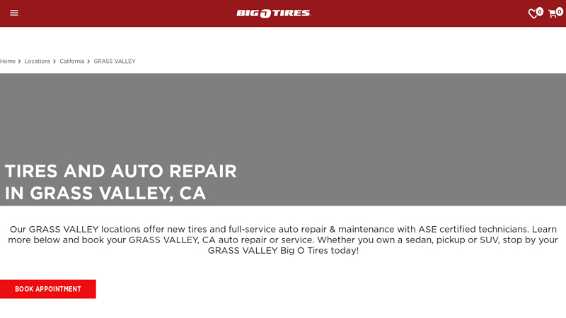 GRASS VALLEY, CA Auto Service & Tires auto parts grass valley ca