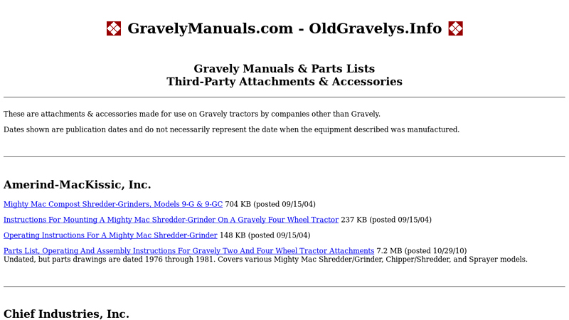 GravelyManuals.com gravely lawn tractor parts