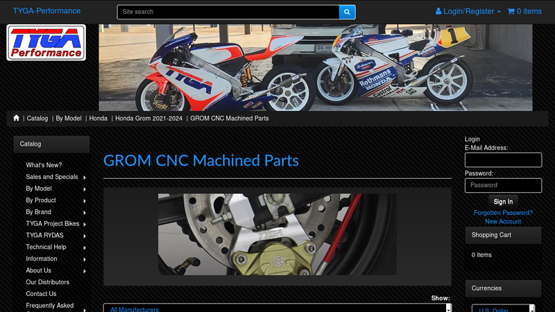 GROM CNC Machined Parts honda grom aftermarket parts