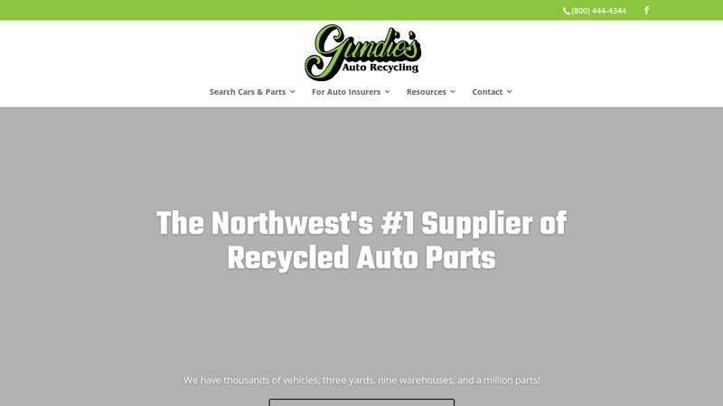 Gundie's Auto Recyclers used auto parts portland