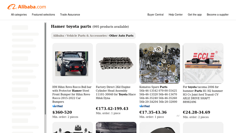 Hamer Toyota Parts hamer toyota parts