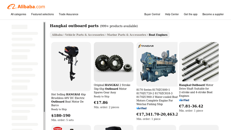 Hangkai Outboard Parts parts for 3.6hp speeda outboard motor