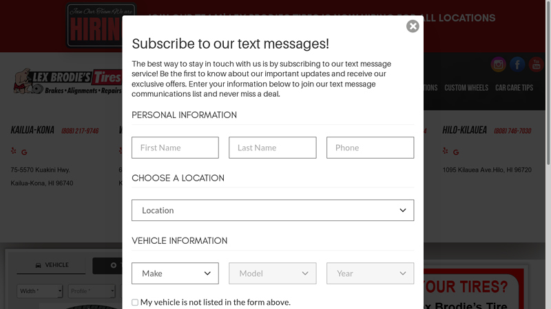 Hawaii Auto Repair auto parts kailua kona