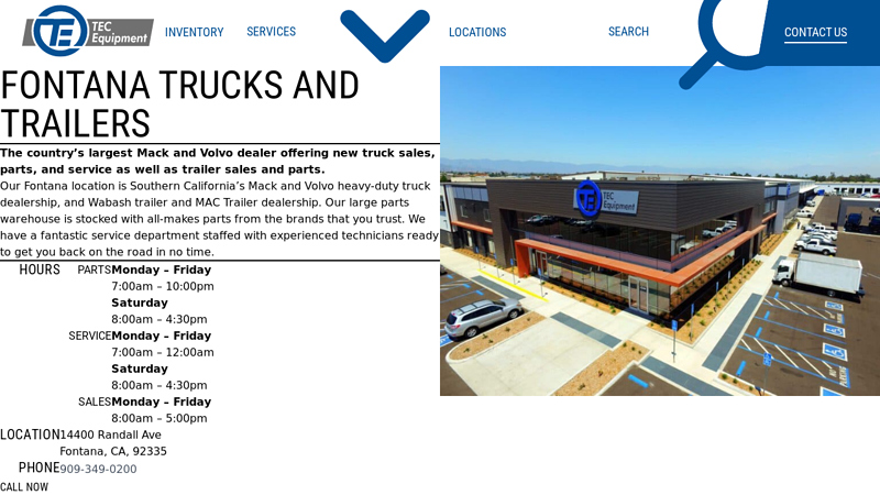 Heavy truck parts fontana