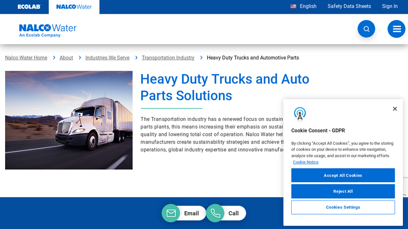 Heavy Duty Trucks and Automotive Parts Manufacturing Solutions water truck parts