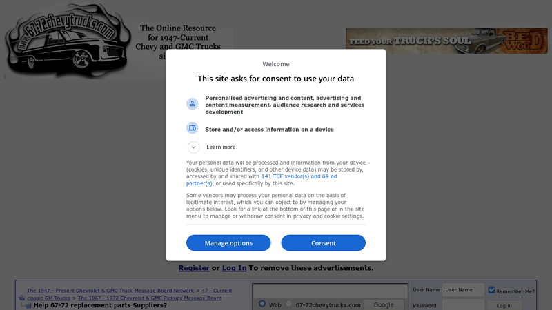 Help 67 70 gmc truck parts