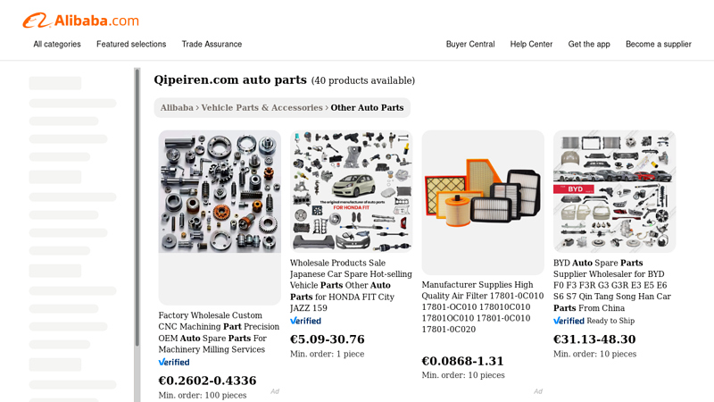 High Quality Auto Parts qipeiren.com auto parts