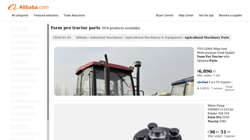 High Quality Farm Pro Tractor Parts farm pro tractor parts
