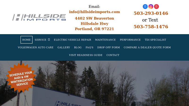 Hillside Imports: VW & Audi Service hillside auto parts