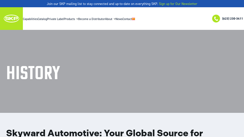 History eddies auto parts