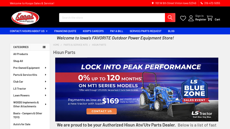 Hisun Parts hisun motors parts