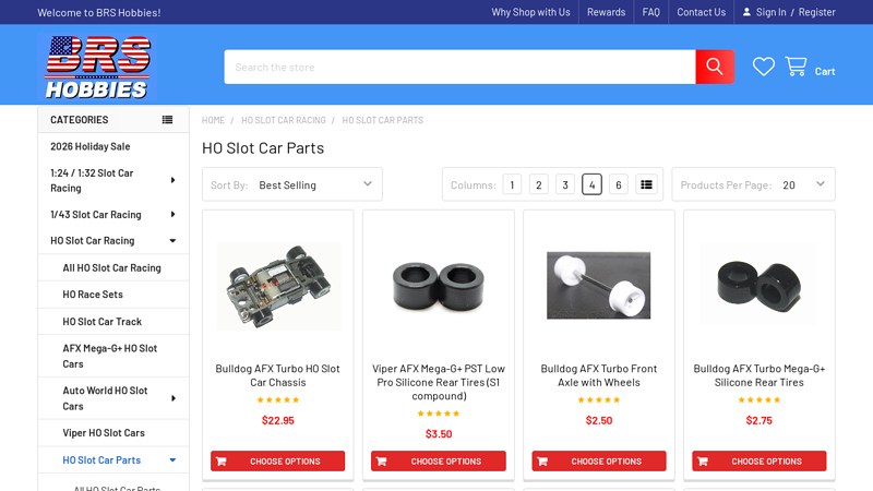HO Slot Car Parts ho slot car parts