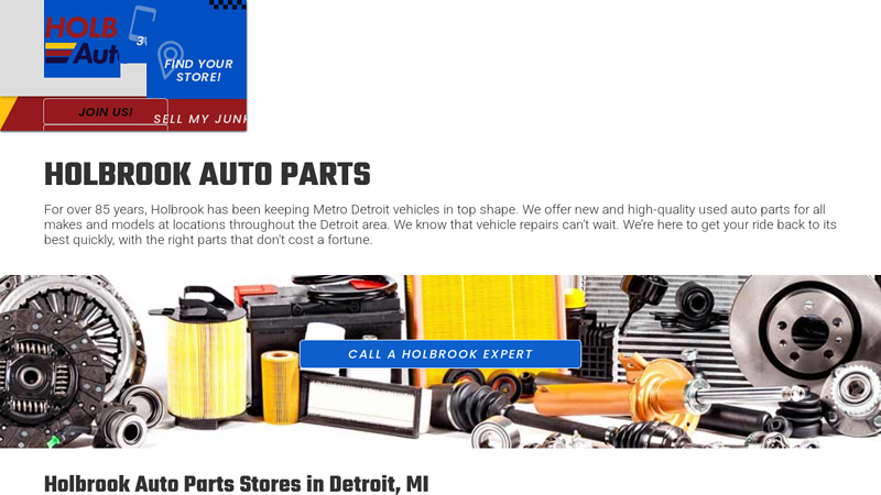 Holbrook Auto Parts holbrook auto parts highland park mi